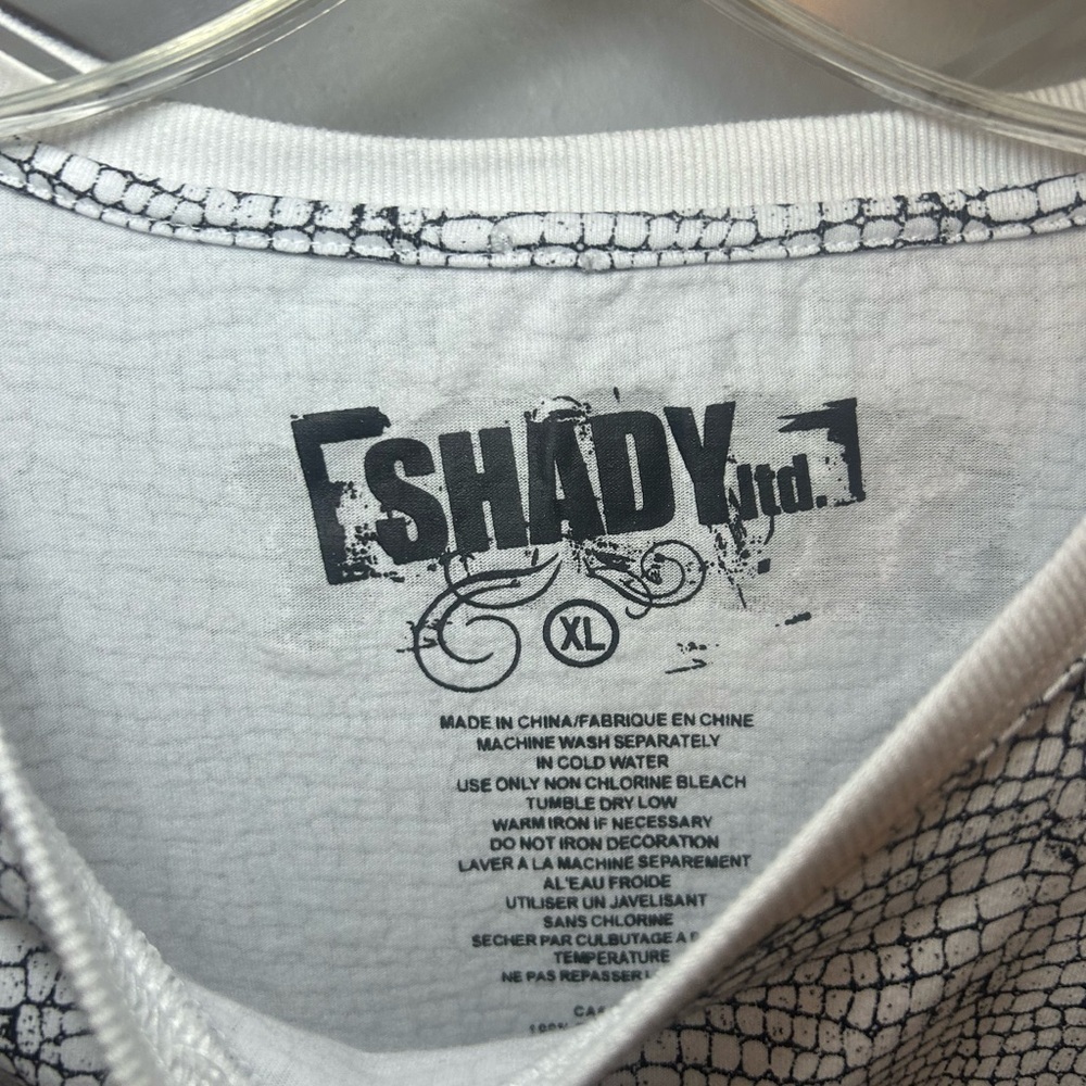 Shady Ltd snakeskin aop skull t-shirt - Picture 2 of 5